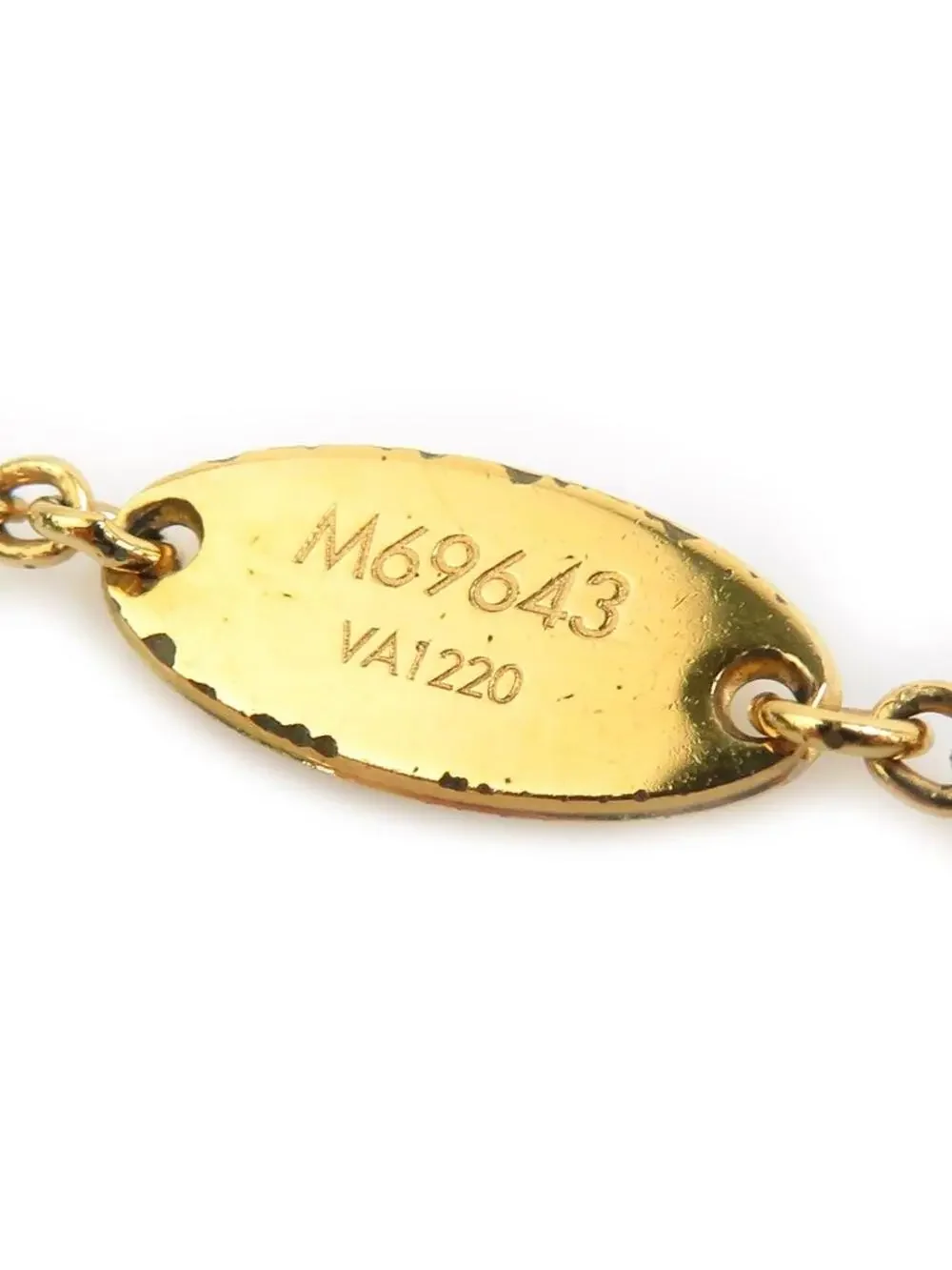 Auth Louis Vuitton Ltov Necklace #302841L31B